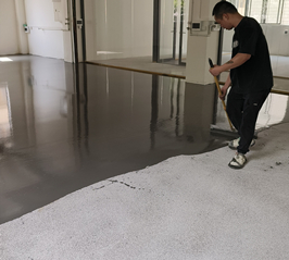 免磨免拋耐磨金剛砂地坪材料