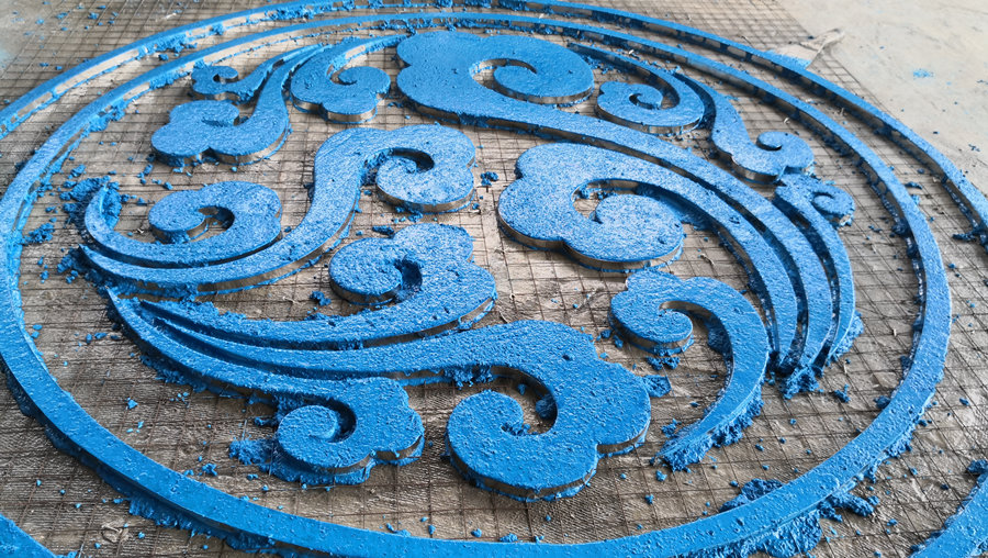 無機(jī)磨石樣板藍(lán)色部分?jǐn)備佂瓿尚Ч麍D 無機(jī)磨石樣板藍(lán)色部分?jǐn)備佂瓿尚Ч麍D