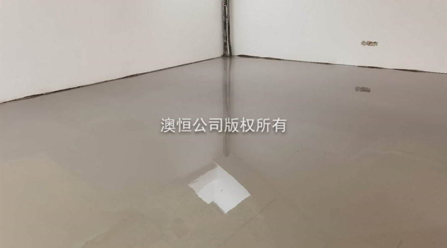 攤鋪完成后的地面 攤鋪完成后的地面